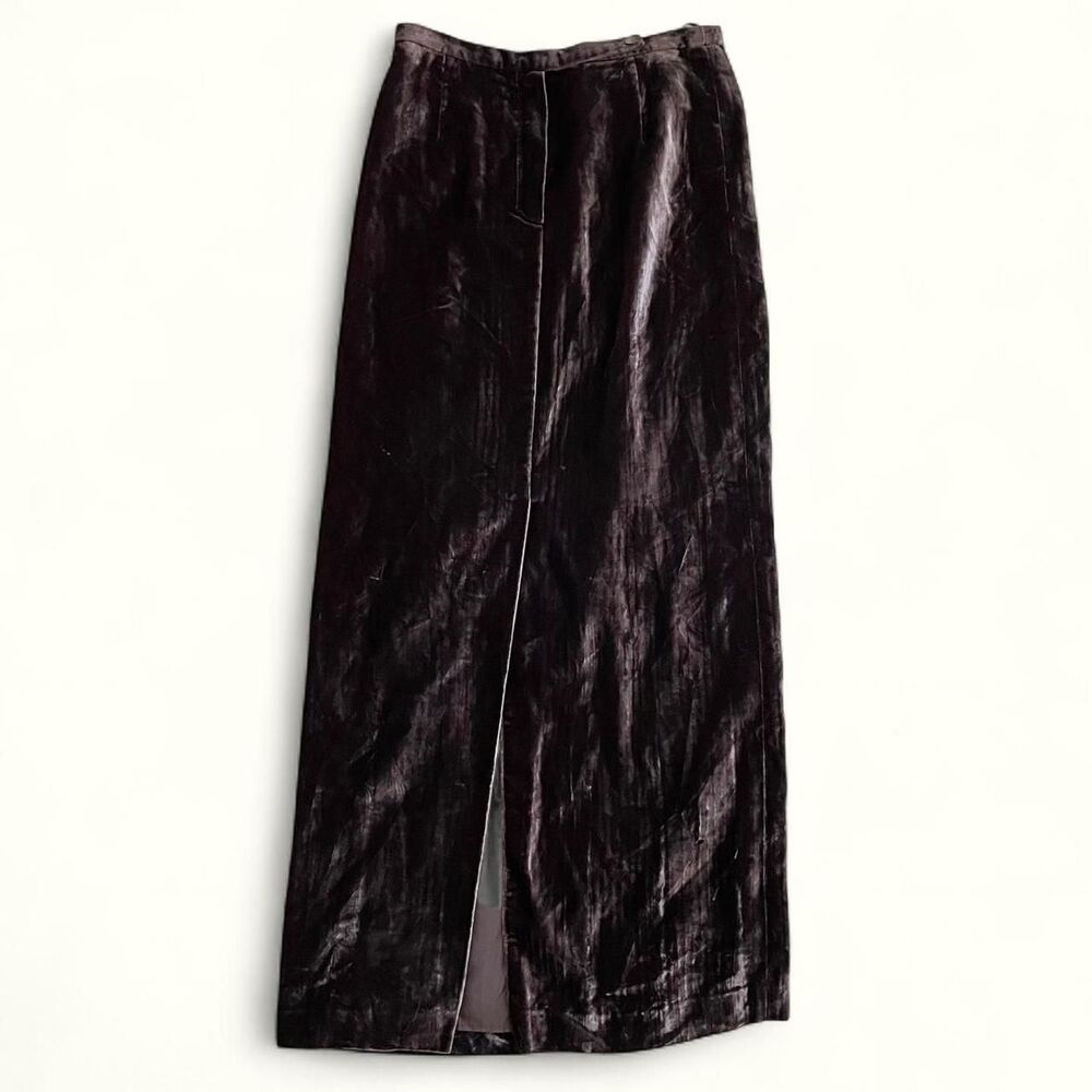 Giorgio Armani Vintage Velvet Skirt